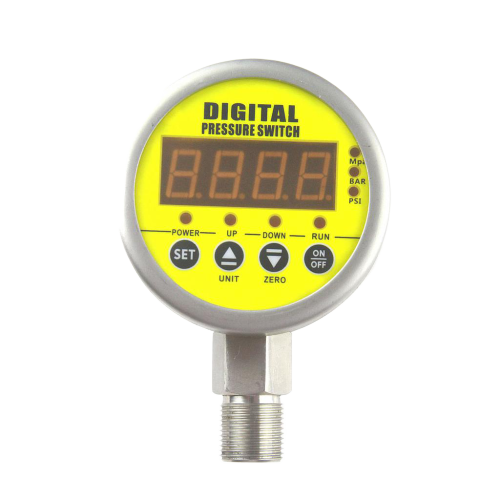 Digital pressure switch used for industrial pressure monitoring and control