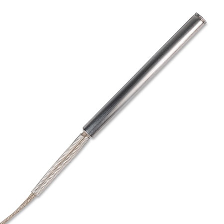 Industrial cartridge heater used for process heating in machinery and molds