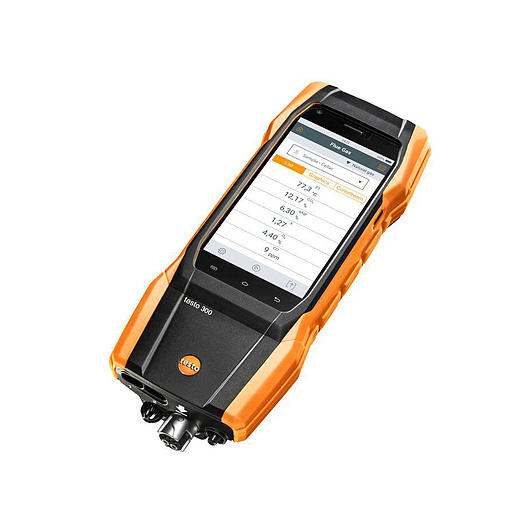 Technician equipment related to combustion and emission gas analyzer calibration service