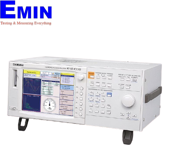 Laboratory instrument used for harmonic and flicker measurement in power quality testing