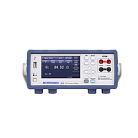 Calibration support for a low resistance meter used in electrical testing