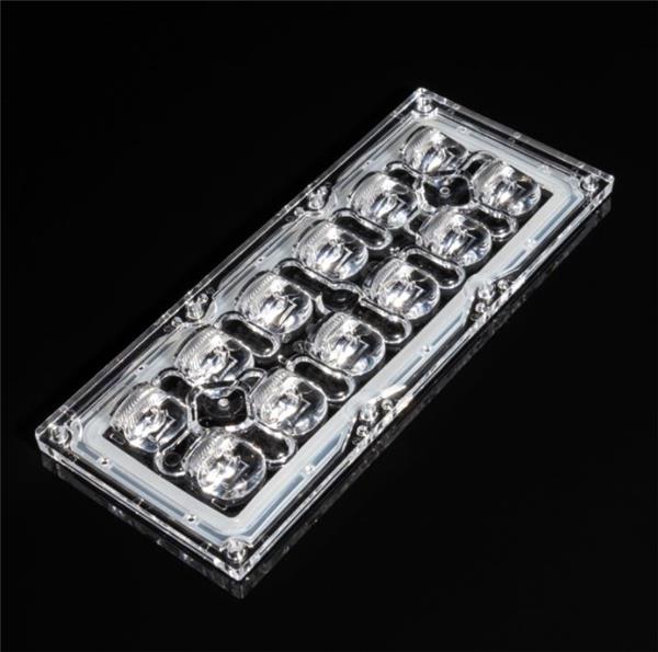 LED optical components used for light shaping and beam control