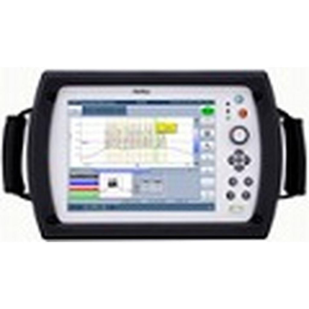 Optical test instrument used for spectrum analysis in fiber optic applications