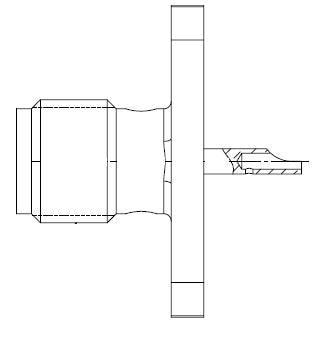 RF connector components used in military and rugged electronic applications