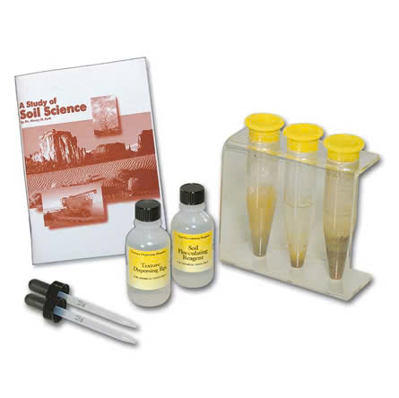 Assorted soil and mud testing equipment used in laboratory and field applications