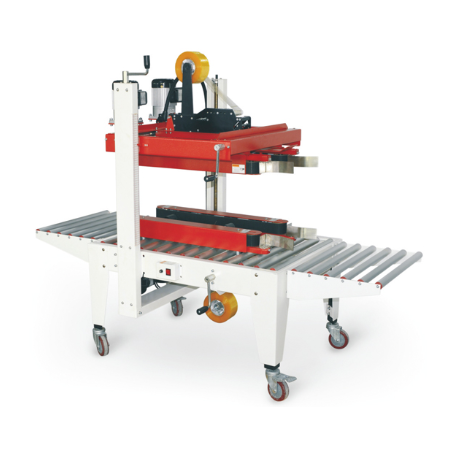 Carton sealing equipment used in industrial packing lines
