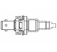 Data bus connection components used for structured interconnect systems