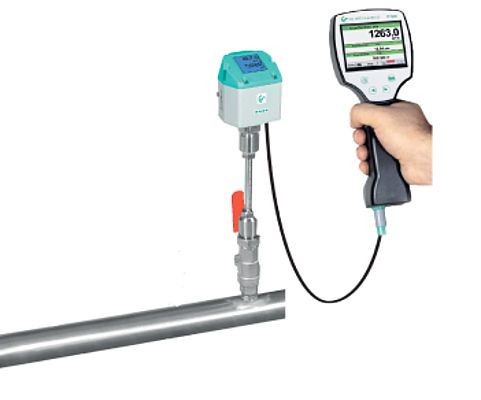 Inspection service for airflow measurement instruments used in technical and industrial environments