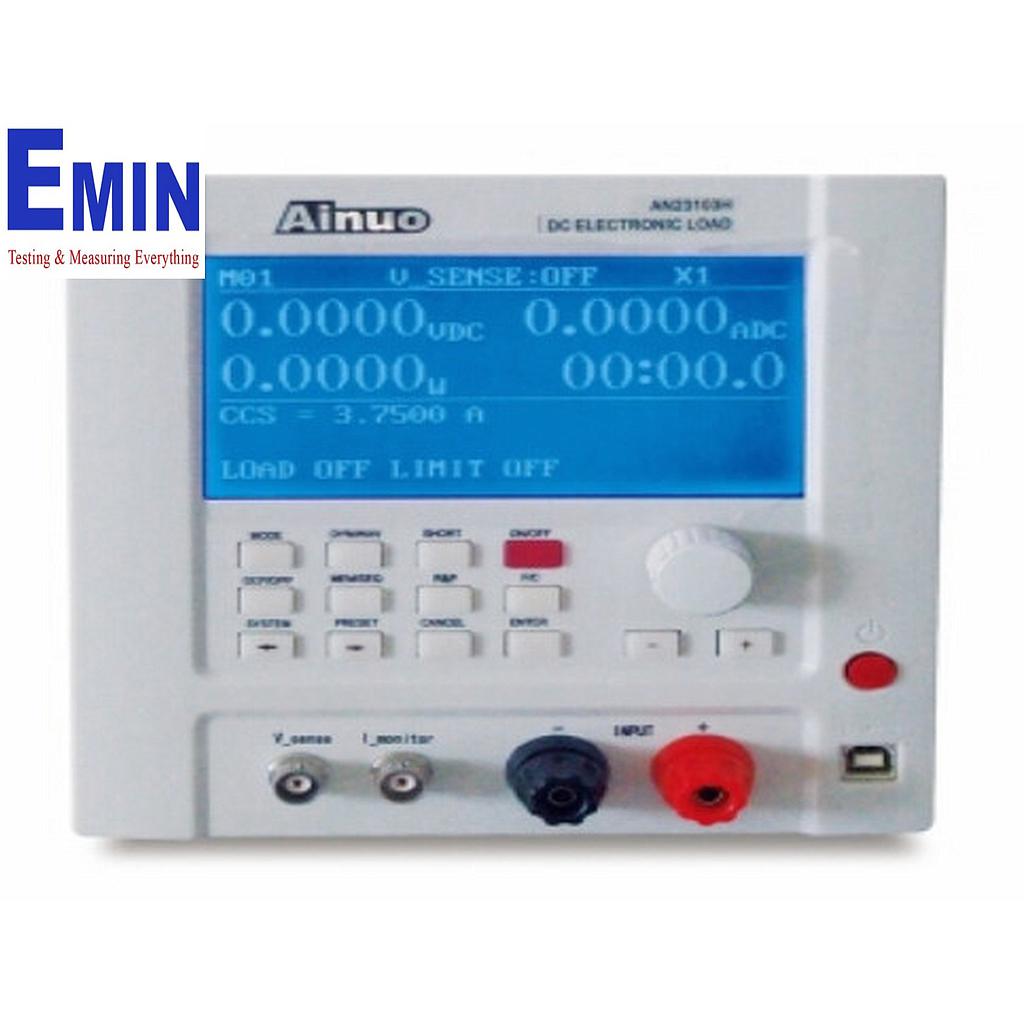 Laboratory DC electronic load used for power supply and battery testing