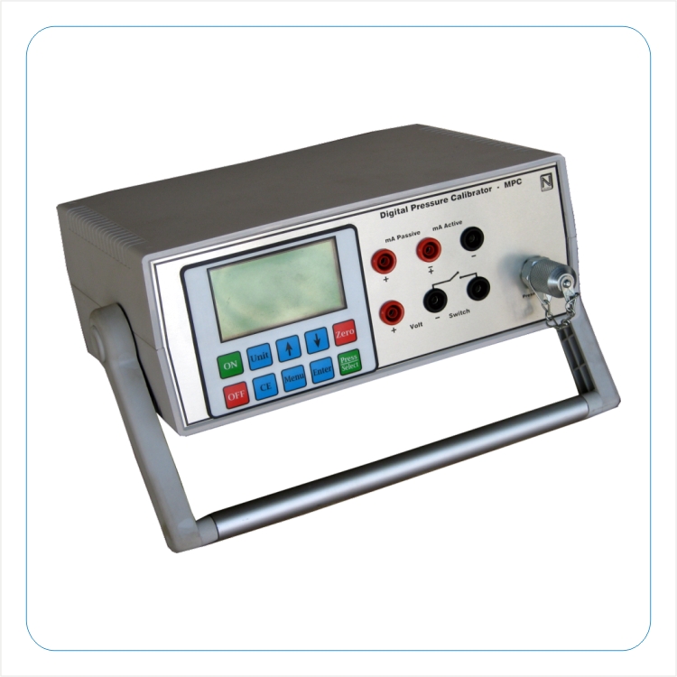 Benchtop pressure calibration equipment used for workshop and laboratory testing