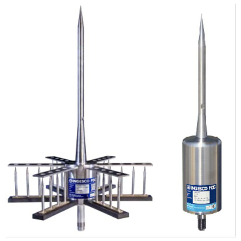 Lightning protection and grounding materials used in industrial electrical installations