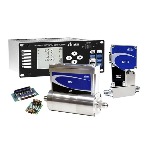 Industrial mass flow controller and meter equipment for gas flow measurement and control