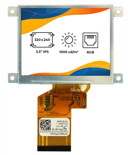 Industrial display modules used in automation and embedded equipment