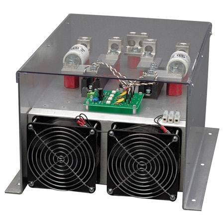 Industrial power control equipment for panel and process applications