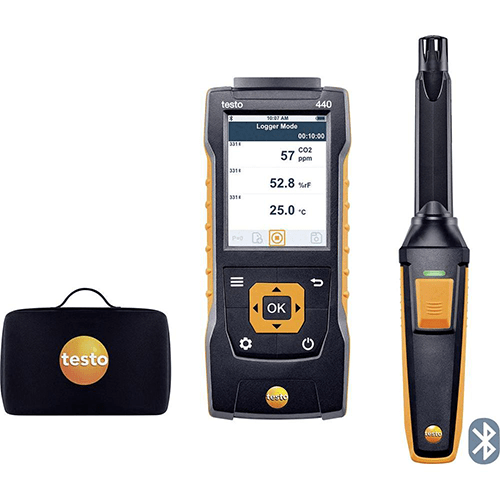 Air quality meter inspection for field monitoring instruments