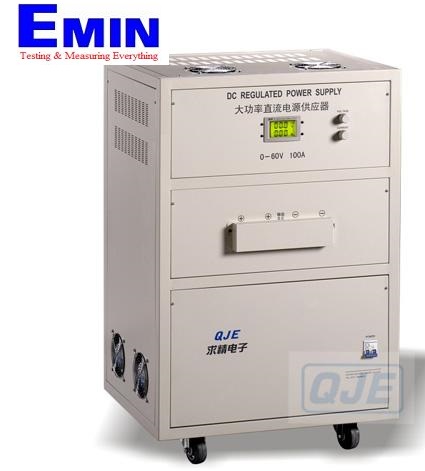 Programmable high power DC power supply used in industrial test and measurement applications