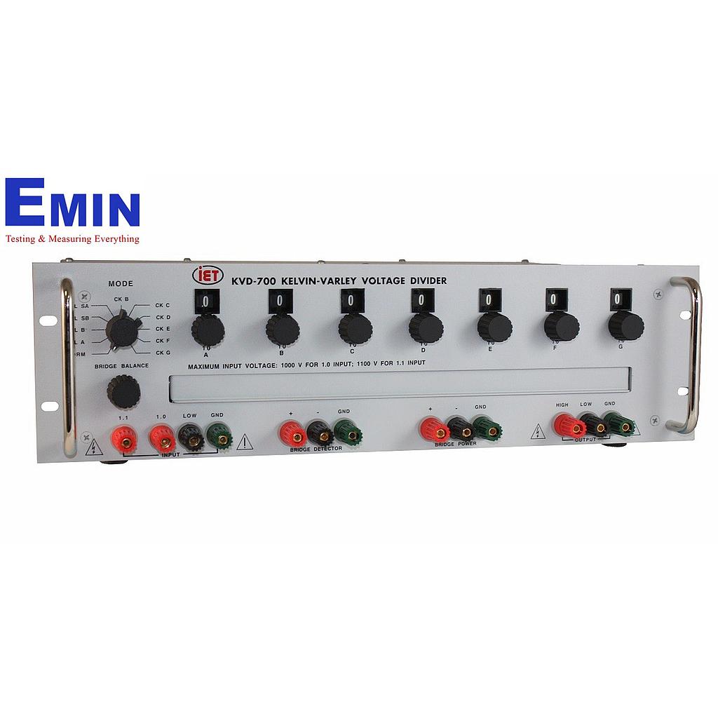 Thiết bị bộ chia áp dùng trong đo lường và hiệu chuẩn điện
